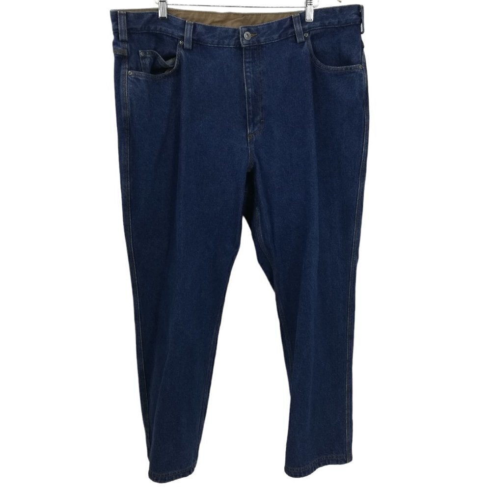 Duluth Trading Company Relaxed Fit Jeans Size 42 x 32 Mens Medium Wash Classic